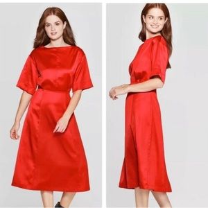 NEW Women Prologue Classic Red Dress Sz M , L Neve been Worn